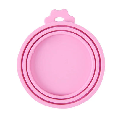 Reusable Pet Food Can Cover and Spoon Set - Smarsty