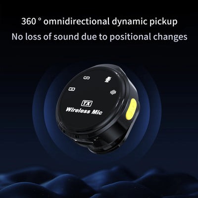 Wireless Lavalier Microphone for Android and iPhone Recording - Smarsty