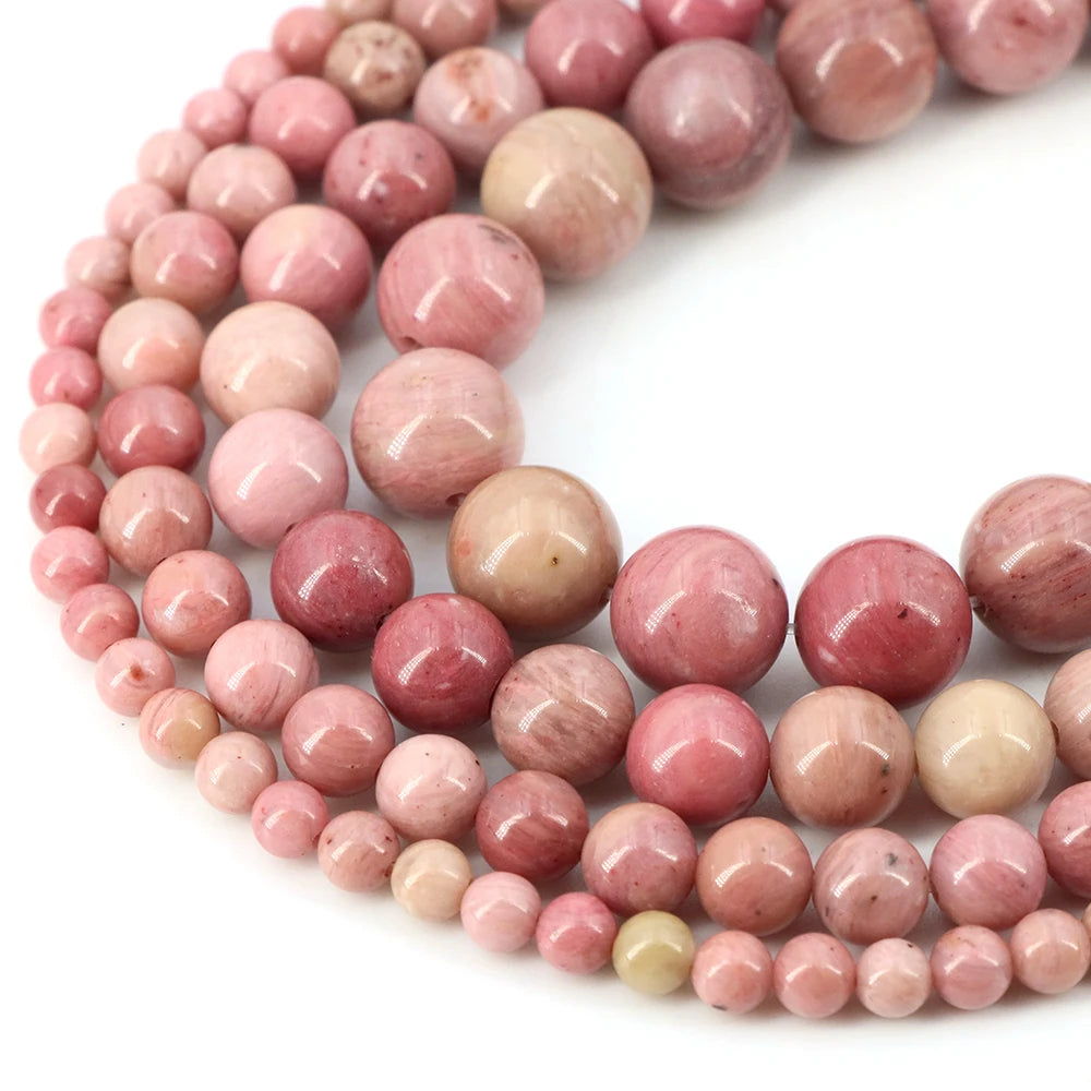 Natural Stone Beads Blue Tiger Eye Crystal Amethyst Rose Quartz Gemstone Bead for Jewelry Making Bracelet Necklace 4/6/8/10MM - Smarsty