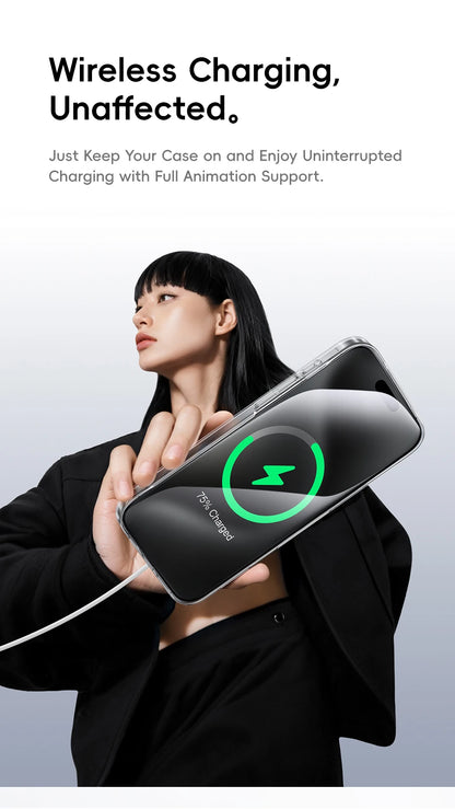 MagSafe Clear Case For iPhone 11-16 Slim Transparent - Smarsty