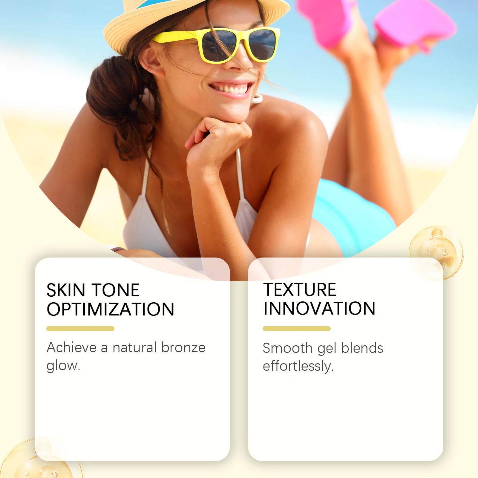 Hydrating Carrot Tanning Gel for Natural Sunless Tan - Smarsty
