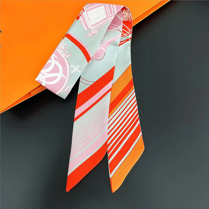 Silk Summer Scarf for Women Lightweight Neckwear - Smarsty