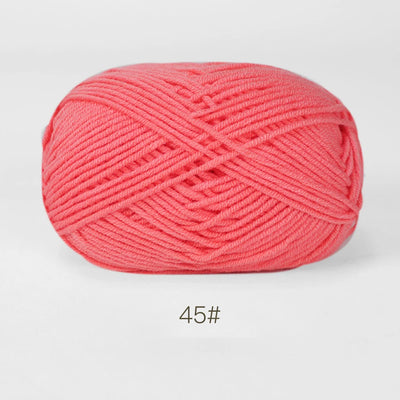 Soft Milk Cotton Yarn for Hand Knitting Projects - Smarsty