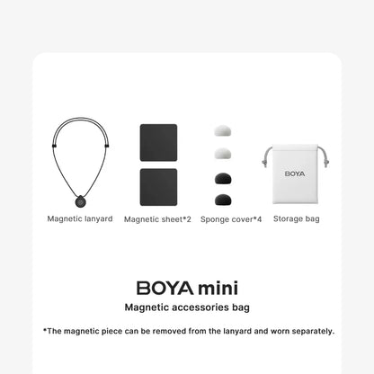 Boya Mini Wireless Lavalier Microphone for Mobile Recording - Smarsty