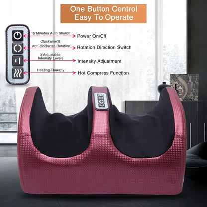 Hot Compression Electric Foot Massager for Pain Relief - Smarsty