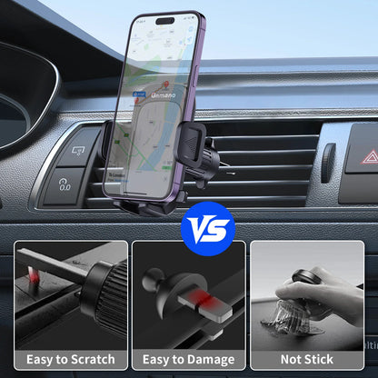 Car Phone Holder With Powerful Suction For Dashboard - Smarsty