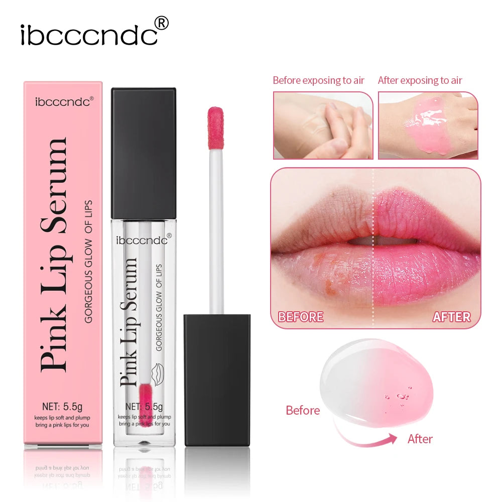 Pink Lip Serum for Moisturizing and Reducing Pigmentation - Smarsty