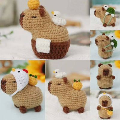 Capybara Crochet Kit for Beginners with Easy Instructions - Smarsty