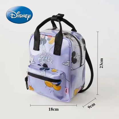 Mickey Mouse Canvas Backpack Large Capacity School Bag - Smarsty