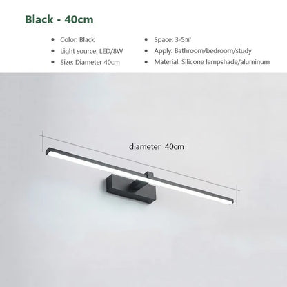 Modern Waterproof LED Mirror Lights for Bathroom Use - Smarsty