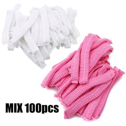 Disposable Hair Caps for Eyelash Extensions and Makeup - Smarsty