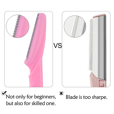 Portable Eyebrow Trimmer Set for Safe Hair Removal - Smarsty