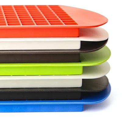 4/6/8/15/160 Grid Big Ice Tray Mold Giant Jumbo Large Food Grade Silicone Ice Cube Square Tray Mold DIY Ice Maker Ice Cube Tray - Smarsty