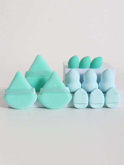 12-Piece All-Purpose Makeup Sponge Set for Flawless Application - Smarsty