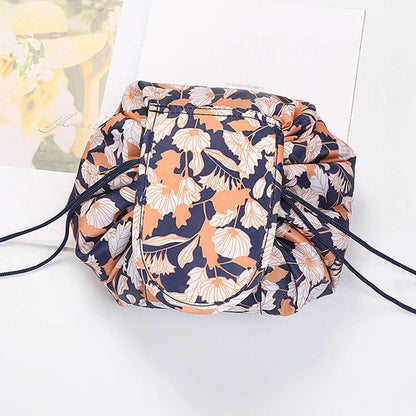 Waterproof Drawstring Cosmetic Bag Travel Makeup Organizer - Smarsty