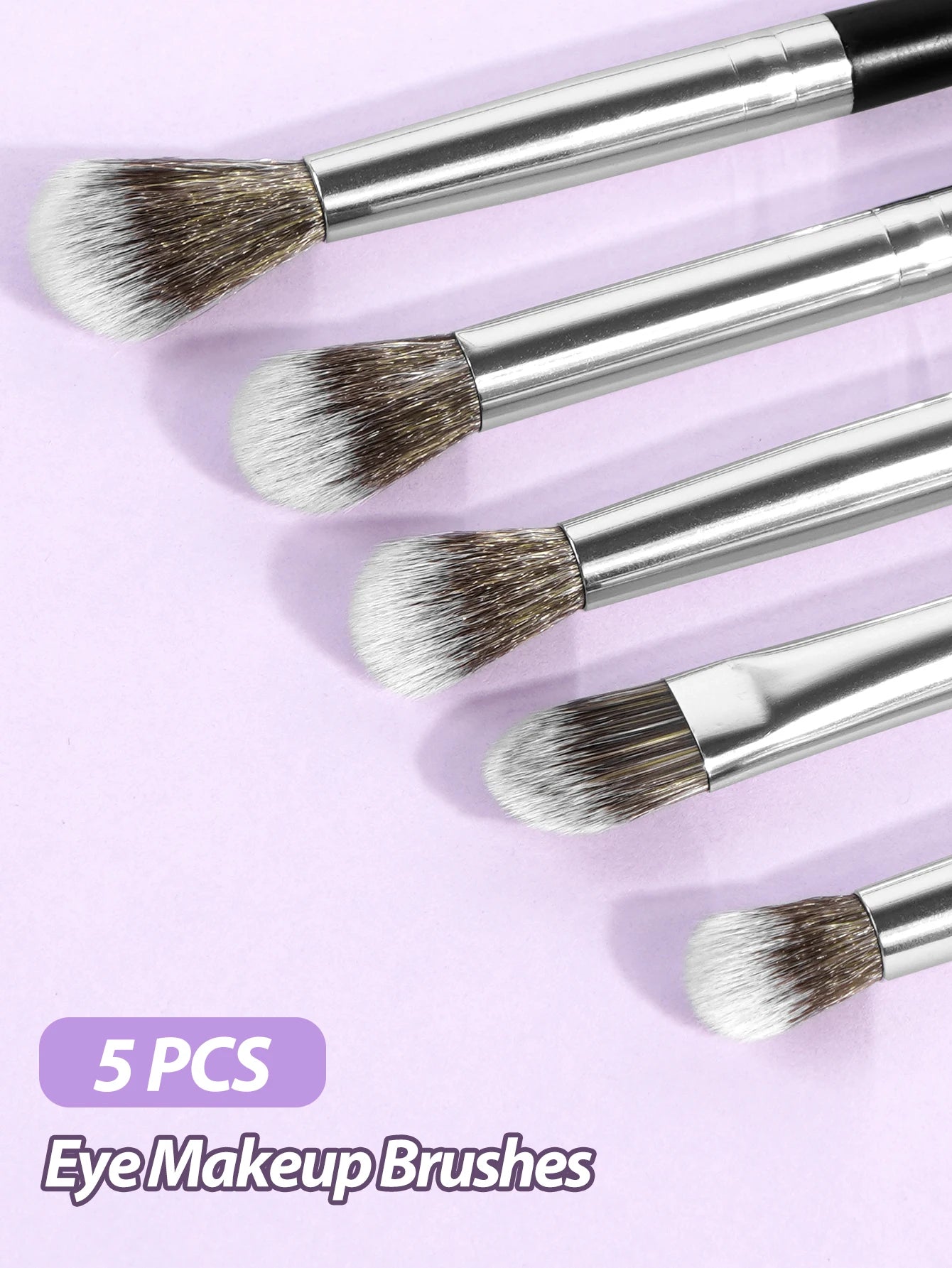 MAANGE 5 Piece Makeup Brush Set for Flawless Application - Smarsty