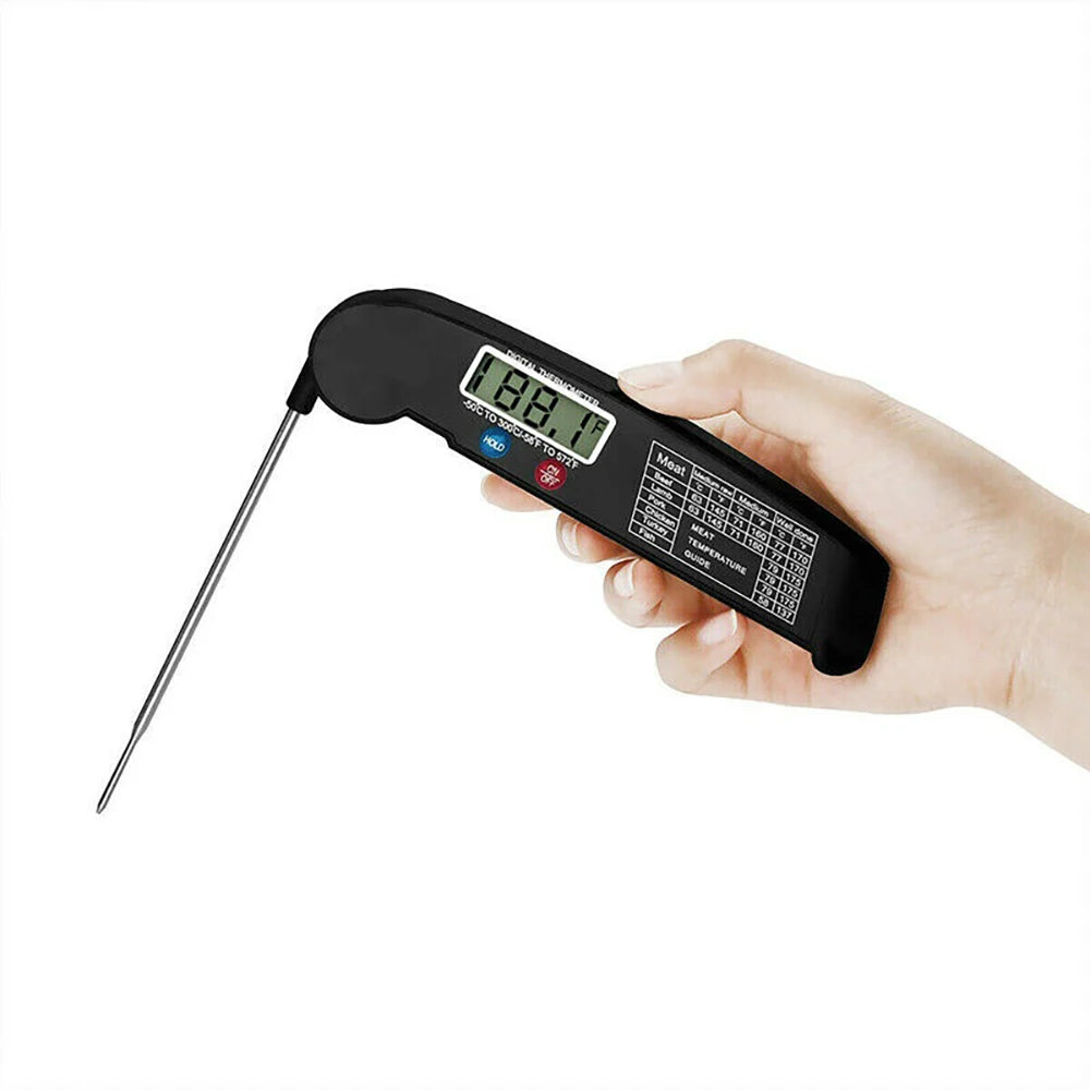 Foldable Digital Food Thermometer for Perfect Cooking - Smarsty