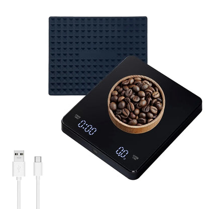 High Precision Digital Kitchen Scale with Timer - Smarsty