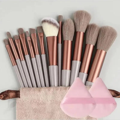Professional Soft Fluffy Makeup Brush Set for Flawless Application - Smarsty