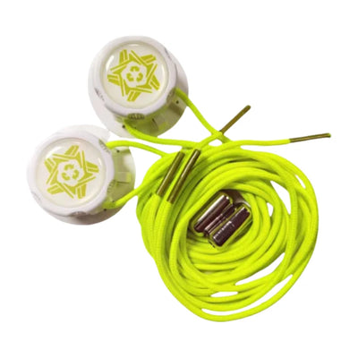 1pair Metal Wire Swivel Automatic Buckle Rope Sneaker ShoeLaces for Kids/Adult No Tie Shoe Laces Quick Lock Shoestrings Sneakers - Smarsty