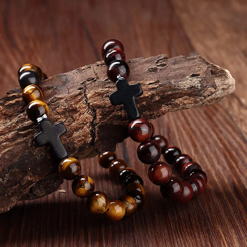 Natural Stone Beads Meditation Bracelet for Yoga - Smarsty