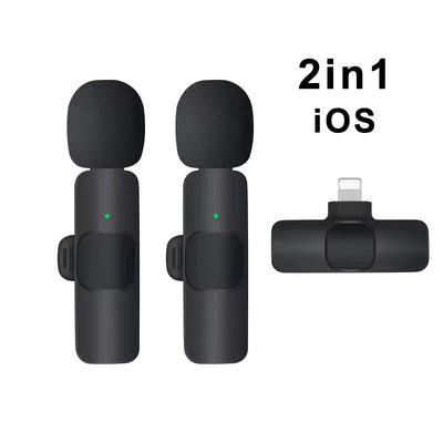 Wireless Lavalier Microphone for YouTube and TikTok Streaming - Smarsty