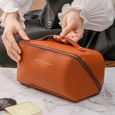 Large Capacity Travel Cosmetic Case With Portable Design - Smarsty