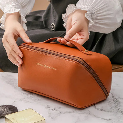 Large Capacity Travel Cosmetic Case With Portable Design - Smarsty