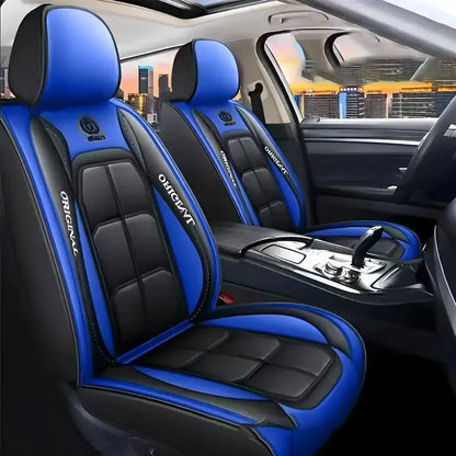 Full Leather Car Seat Cover All Season Universal Pad - Smarsty