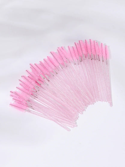 Disposable Eyelash Brushes for Makeup Application 50 or 100 Pack - Smarsty
