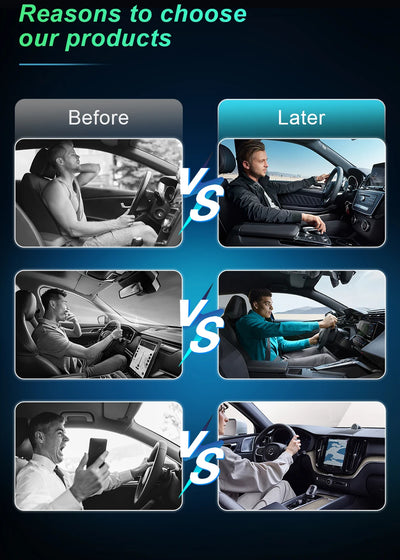 Wireless CarPlay Android Auto Adapter For OEM Car Stereo - Smarsty