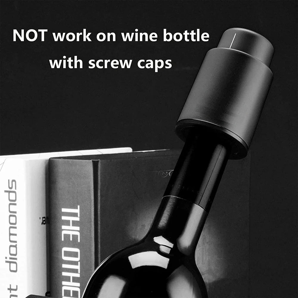 Reusable Vacuum Wine Bottle Stopper for Freshness - Smarsty