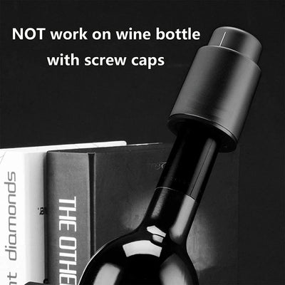 Reusable Vacuum Wine Bottle Stopper for Freshness - Smarsty