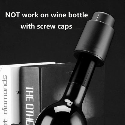 Reusable Vacuum Wine Bottle Stopper for Freshness - Smarsty