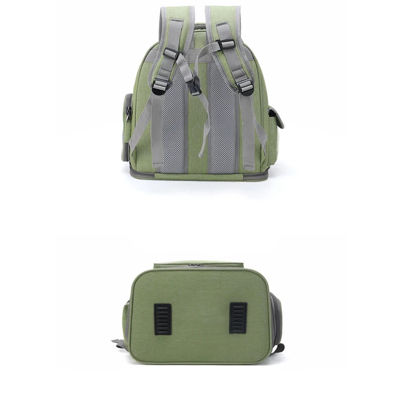 Transparent Folding Pet Carrier Backpack for Travel - Smarsty