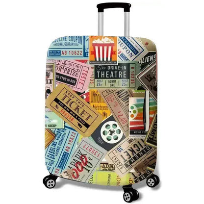 Luggage Cover Suitcase Cover Protector Suitcase For 18-32 Inch Luggage Boot Washable Prevent Scratches Travel Accessories - Smarsty