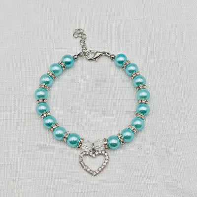 Cute Adjustable Pet Necklace with Heart Pendant - Smarsty