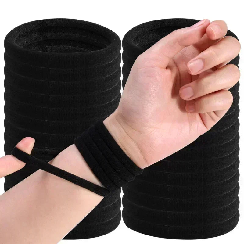 200 Pack Elastic Hair Bands For Women No Damage Soft - Smarsty