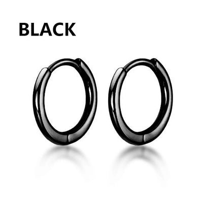Punk Stainless Steel Stud Earrings Set for Men and Women - Smarsty