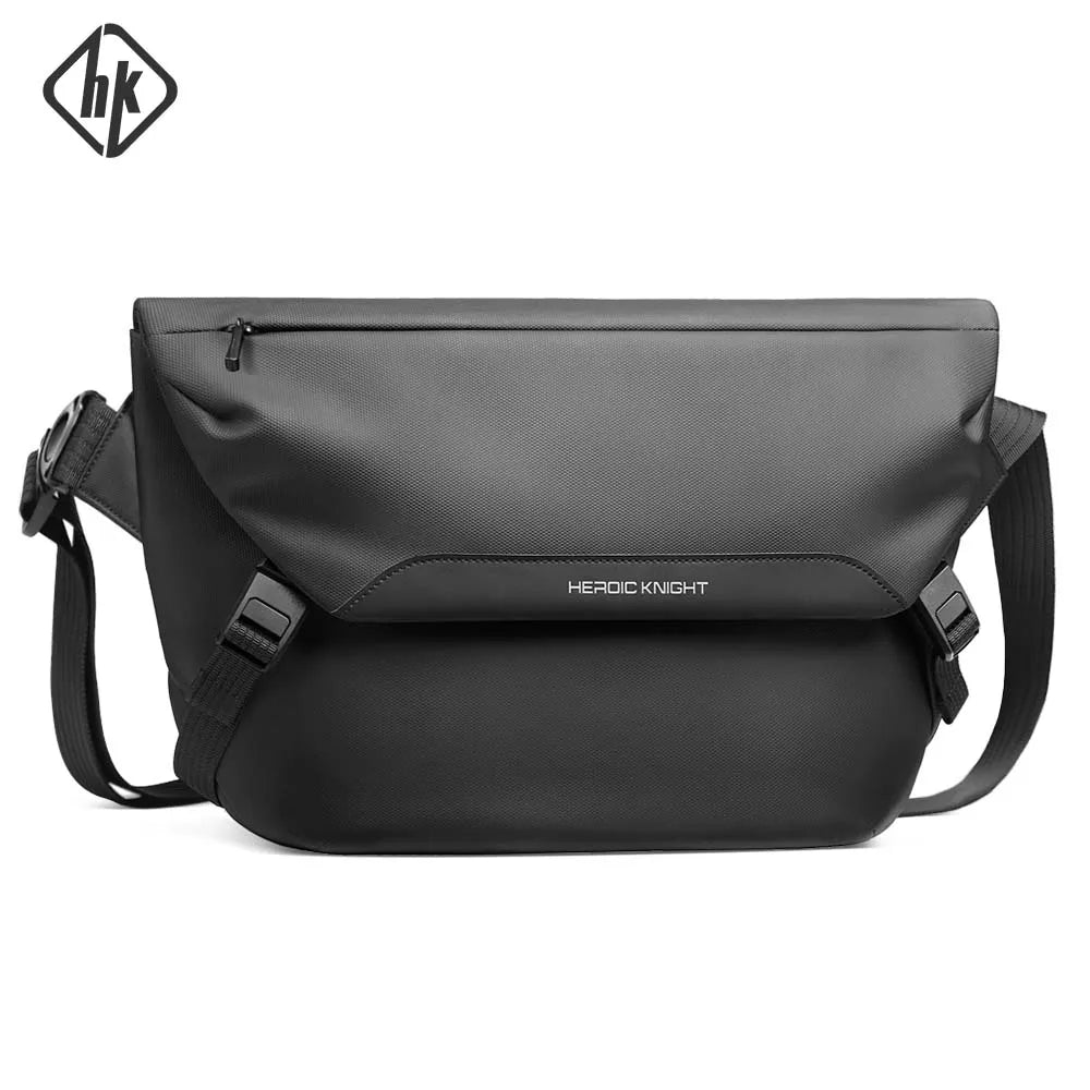 Water Resistant Messenger Bag For Men With Ipad Pocket - Smarsty