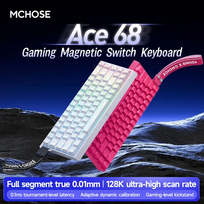 Mechanical Gaming Keyboard Rapid Trigger 8000Hz Response