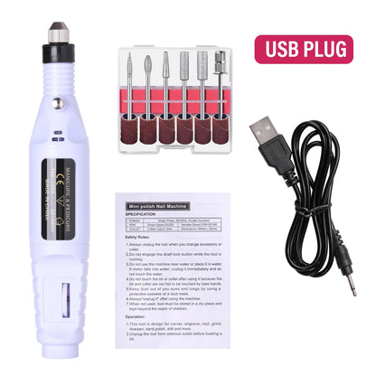 LULAA Professional Electric Nail Drill Set for Manicure - Smarsty