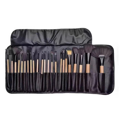 Free Gift Bag and Sponge for 24 pcs Makeup Brush Sets Cosmetics Brushes Eyebrow Powder Foundation Shadows Make Up Tools