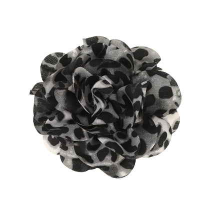 Leopard Print Hair Claw For Women Secure Vintage Hold - Smarsty