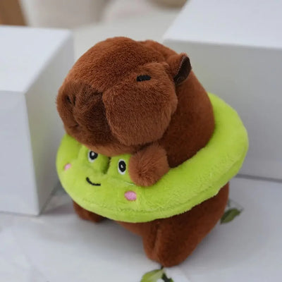 Cute Capybara Plush Toy Hoodie with Wings Simulation Doll Small Size Stuffed Animals Anime Fluffty Toy Birthday Party