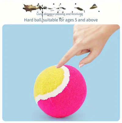 1Set Kids Sucker Sticky Ball Toy Outdoor Sports Catch Ball Game Set Throw And Catch Parent-Child Interactive Outdoor Toys by Smarsty