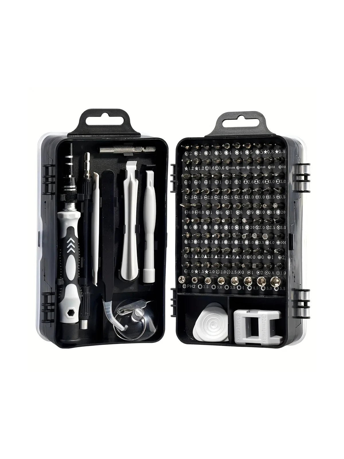 JCD Precision Screwdriver 115-in-1 Set Multifunctional Professional Repair Tool with 98pcs Magnetic Suitable for various repairs