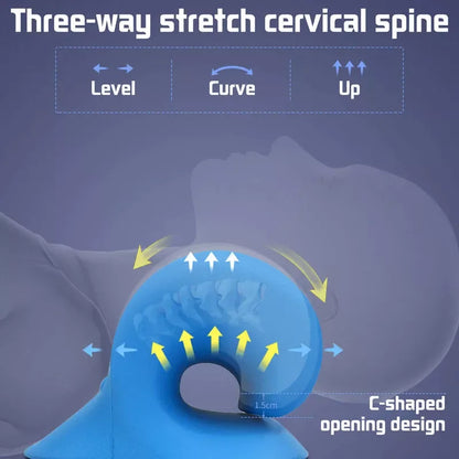 Neck And Shoulder Relaxer Cervical Traction Device - Smarsty