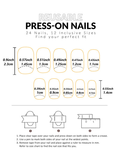 24PCS Almond Fleshcolor Press On Nails for Summer - Smarsty