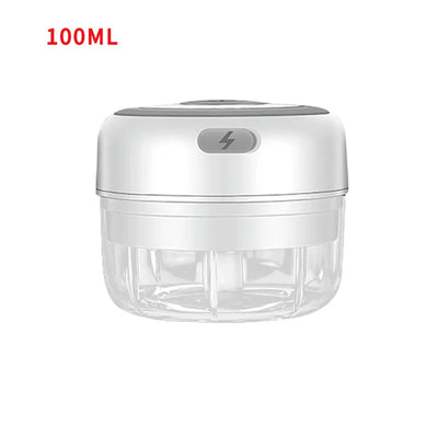 HiPiCok Meat Grinder Electric Garlic Crusher Food Chopper Mini Garlic Press Vegetable Chopper Masher Machine USB Kitchen Gadgets by Smarsty